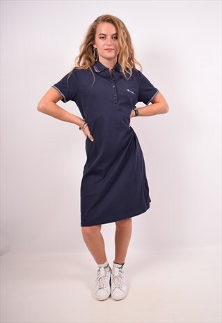 VINTAGE CHAMPION POLO DRESS SLIM FIT BLUE