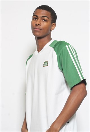 VINTAGE ADIDAS LOGO T-SHIRT WHITE