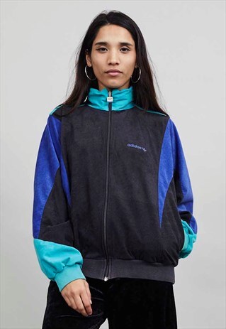 CLASSIC VINTAGE 90'S MULTICOLOUR ADIDAS TRACKSUIT JACKET