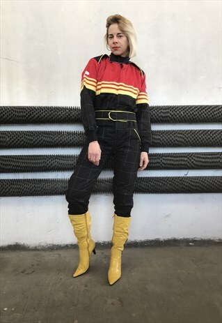 VINTAGE 90' UNIQUE COOL SEXY RACING JUMPER