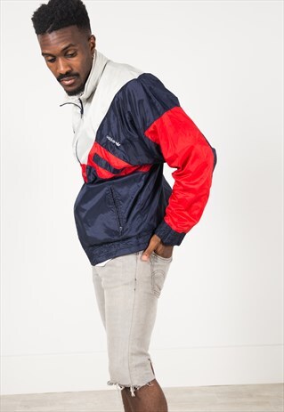 VINTAGE 80S ADIDAS SHELL SPORT JACKET / S1199