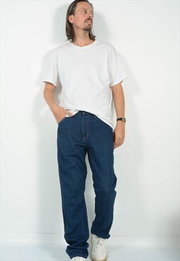 Vintage 90s Dickies Jeans Blue Denim Straight Fit