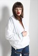 VINTAGE ADIDAS SHELL JACKET WHITE