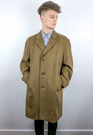 VINTAGE BURBERRY CAMEL OVER COAT