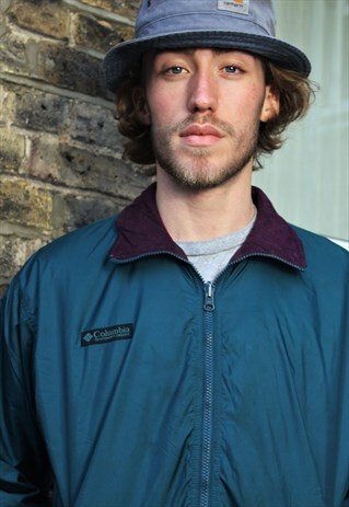 RETRO / 90'S / COLUMBIA / GREEN JACKET