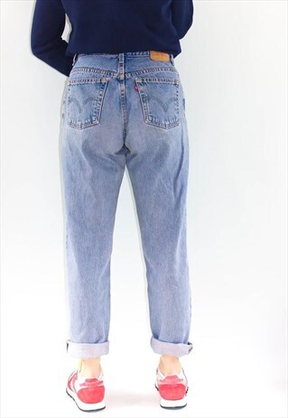 VINTAGE PERFECT STONEWASH HIGH WAIST GIRLFRIEND LEVI'S
