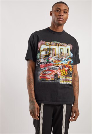 VINTAGE NASCAR PRINT T-SHIRT