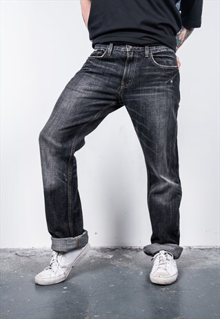 VINTAGE BLACK 527 LEVI'S JEANS