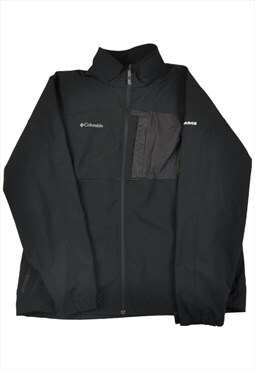 Vintage Columbia Jacket Waterproof Black Large