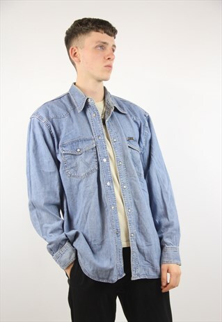 VINTAGE WRANGLER DENIM SHIRT