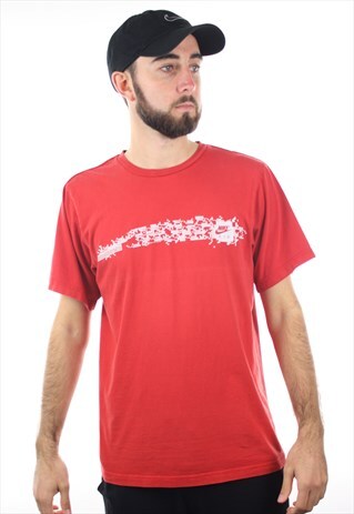 VINTAGE 90S NIKE GRAPHIC T SHIRT TEE