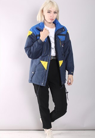 VINTAGE PADDED PUFFER SKI COAT