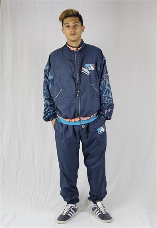 MENS VINTAGE RARE NIKE TRACKSUIT MEDIUM AIR FITNESS 80'S