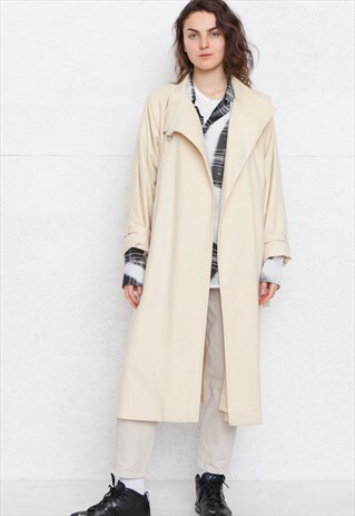 VINTAGE YELLOW LONG COAT