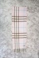 VINTAGE EARLY 00S NOVA CHECK CASHMERE ICONIC BURBERRY SCARF