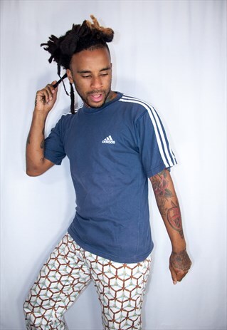ADIDAS NAVY VINTAGE T SHIRT