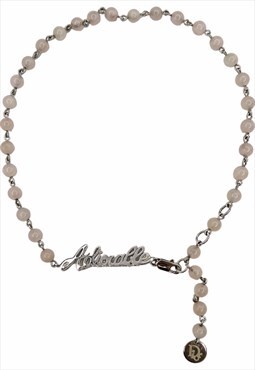 Dior Necklace / Bracelet Adiorable Logo Pink Beads Vintage 