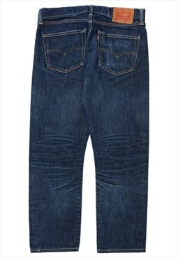 Vintage Levis 511 Blue Slim Jeans Mens