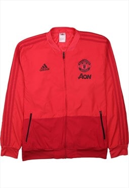 Vintage 90's Adidas Windbreaker Manchester United Full Zip