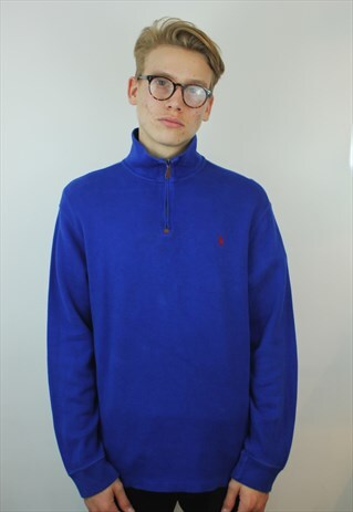 RALPH LAUREN POLO JUMPER/FLEECE, LARGE