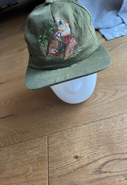 Wood Green Cotton Trucker Hat 