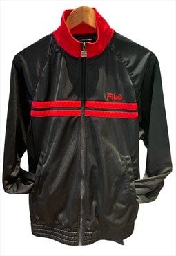 Retro Britpop style Fila 90s to 2k track jacket