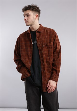 VINTAGE WOOLRICH FLANNEL SHIRT Z619