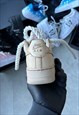 AIR FORCE 1 ''COFFEE'' DYED CUSTOM WITH CHUNKY ROPE LACES