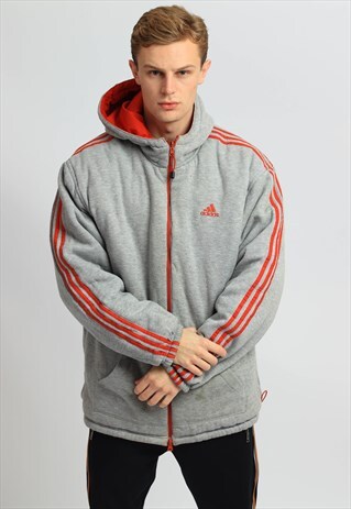 VINTAGE ADIDAS REVERSIBLE PADDED JACKET