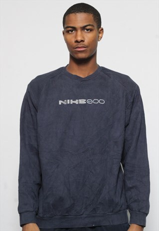 VINTAGE NIKE LOGO SWEATSHIRT BLUE
