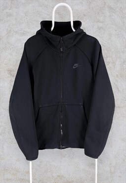 Black Nike Hoodie Zip Up Medium