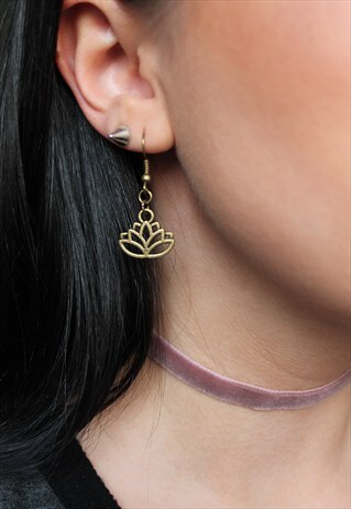 LOTUS EARRINGS