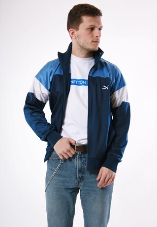 90S VINTAGE PUMA RARE OLDSCHOOL TRACK JACKET 13788