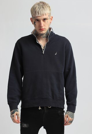 VINTAGE NAUTICA 1/4 ZIP SWEATSHIRT