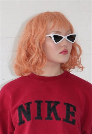 CAT EYE SUNGLASSES WITH DIAMANTE DETAILING
