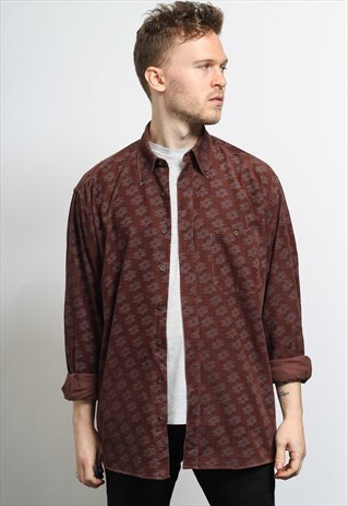 VINTAGE CORDUROY CORD SHIRT