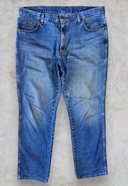 Wrangler Texas Jeans Blue Straight Leg Men's W38 L32
