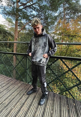 COTTON FOREST TIE DYED HOODIE