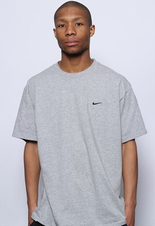 VINTAGE NIKE T-SHIRT LOGO GREY
