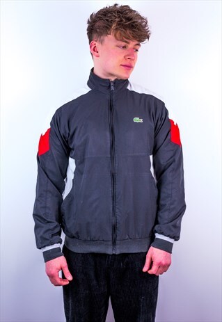 VINTAGE LACOSTE JACKET IN BLACK