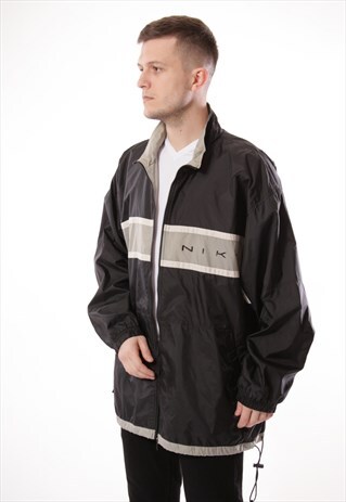 VINTAGE VTG RARE NIKE SHELL JACKET LOGO OVERSIZED 12928