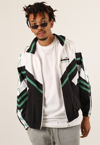 VINTAGE DIADORA LIGHTWEIGHT SHELL FESTIVAL JACKET