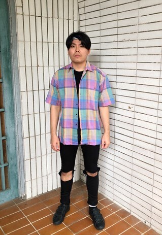 VINTAGE CHECK SHIRT HIGHER396