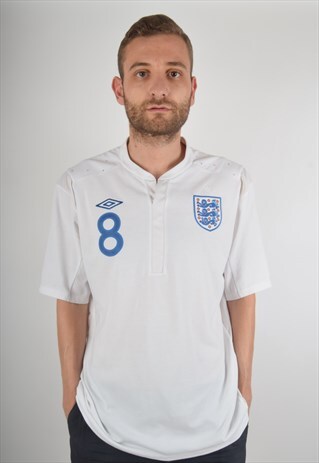 UMBRO FOOTBALL SHIRT / JERSEY ENGLAND F. LAMPARD (1086)