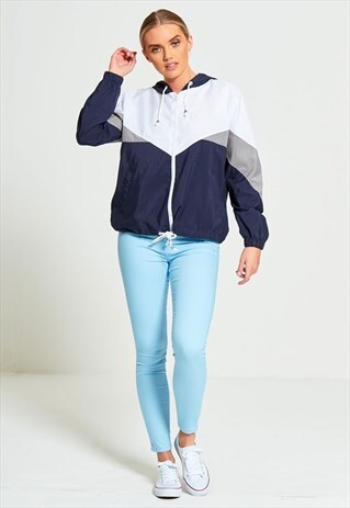BABY BLUE HIGH WAIST SKINNY JEANS