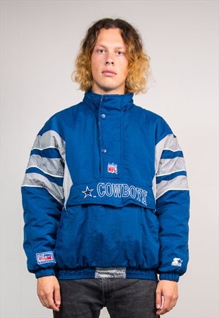 STARTER VINTAGE 90'S DALLAS COWBOYS NFL COAT JACKET