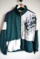 VINTAGE 90S WINDBREAKER SPORTS JACKET RUNNING OUTWEAR