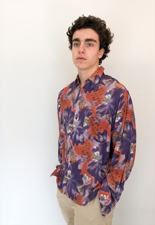 VINTAGE 80'S CRAZY SHIRT