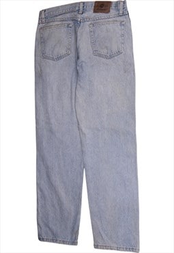 Wrangler 90's Straight Leg Baggy Trousers / Pants 31 Blue