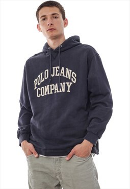 Vintage POLO JEANS Ralph Lauren Hoodie Sweatshirt 90s